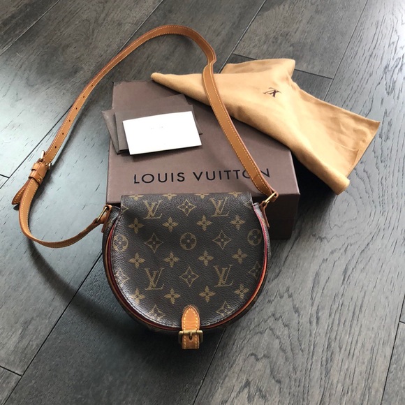 Louis Vuitton Ultra Rare Vintage Monogram Tambourin Shoulder Bag